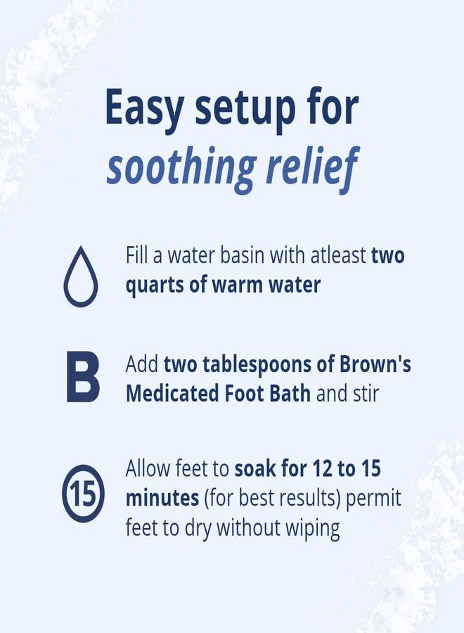 Brown's Original Medicated Foot Bath (8oz) - Image 2