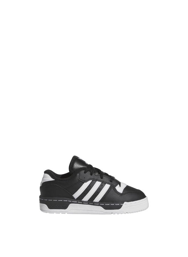 Adidas Adidas Rivalry Low C Black Basketball Shoes For Kids Unisex 10K  - Image 2
