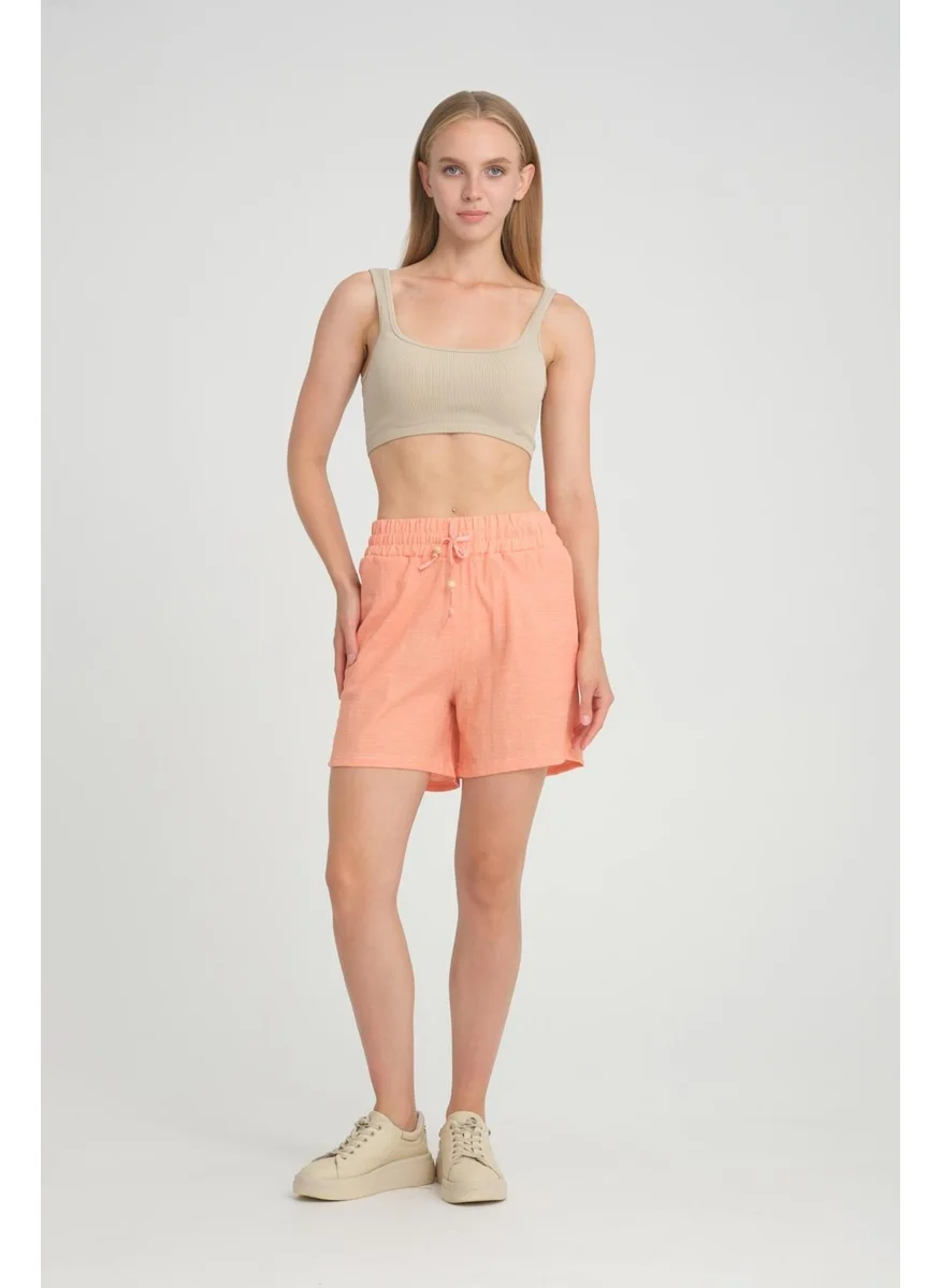 Alexander Gardi Alexandergardı Elastic Waist Pocket Shorts (B23-0017 00)