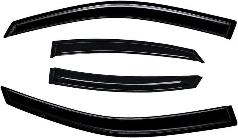 Lightronic مجموعة واقي المطر الجانبي لسيارة فورد توروس سيدان 1996-2007 من لايتروينك WV94847 - Image 3