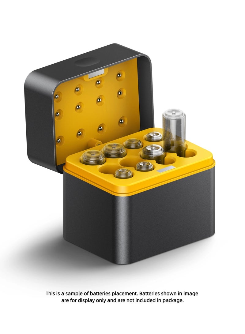 Rechargeable Lithium Li-ion AAA AA Battery Charger Charging Case Battery Box Storage, Fast Charging 8 Slots Lithium Rechargeable AAA AA Battery Charging Case Box, Batteries Charger Storage Station - Image 4