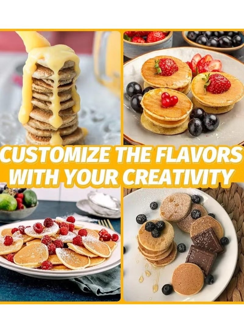 دينكس ماكينة صنع البان كيك بقوة 1000 وات  أسود/افضل ماكينة صنع بان كيك - Image 3