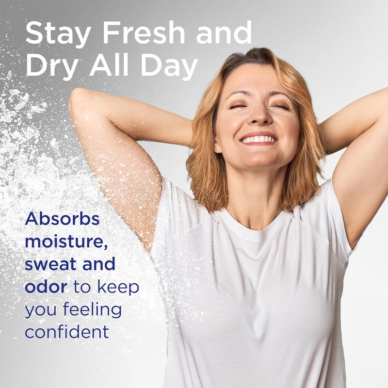 Shower To Shower Absorbent Body Powder Original Fresh with Chamomile, 13 Oz - Image 2