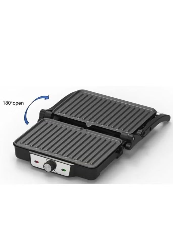 دينكس شواية كهربائية بقوة 1600 واط مزودة بسطح تيفلون غير لاصق - Image 4