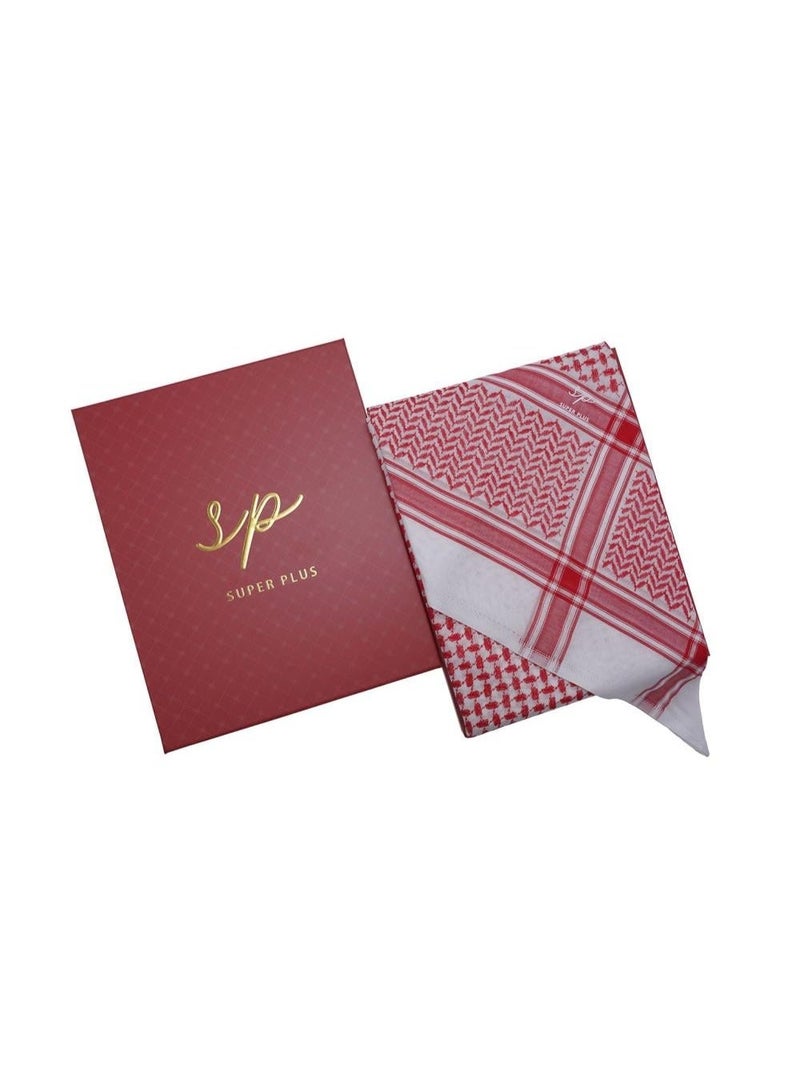SUPER PLUS Men's Super Red Shemagh SP002 - Image 1