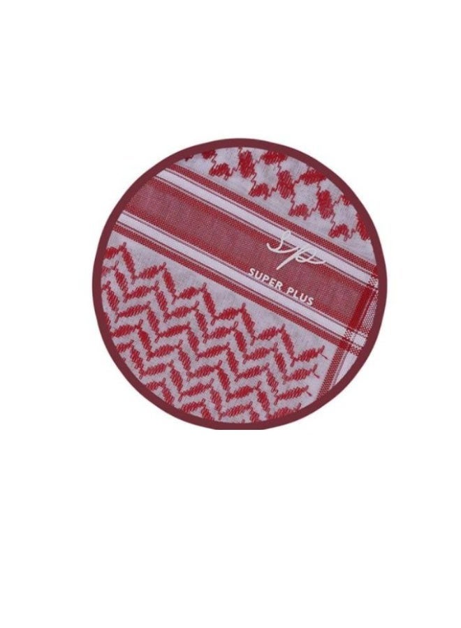 SUPER PLUS Men's Super Red Shemagh SP002 - Image 3