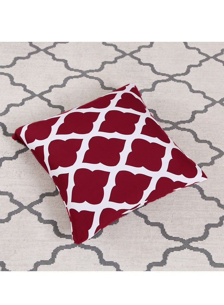 DUNISO Sofa cover, elastic printed sofa protective cover, anti slip furniture cover, anti fouling and wear resistant, suitable for all seasons, suitable for three seater sofas, 190 to 235cm - Image 3