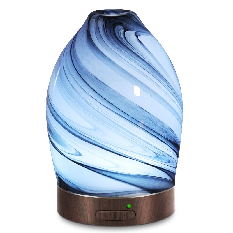 EQUSUPRO Essential Oil Diffuser Diffuser Aromatherapy Diffuser for Essential Oils with Timer and 7 Colors LED Light Ultrasonic Diffuser with Auto ShutOff Home Office DecorGiftStorm Cloud - Image 2