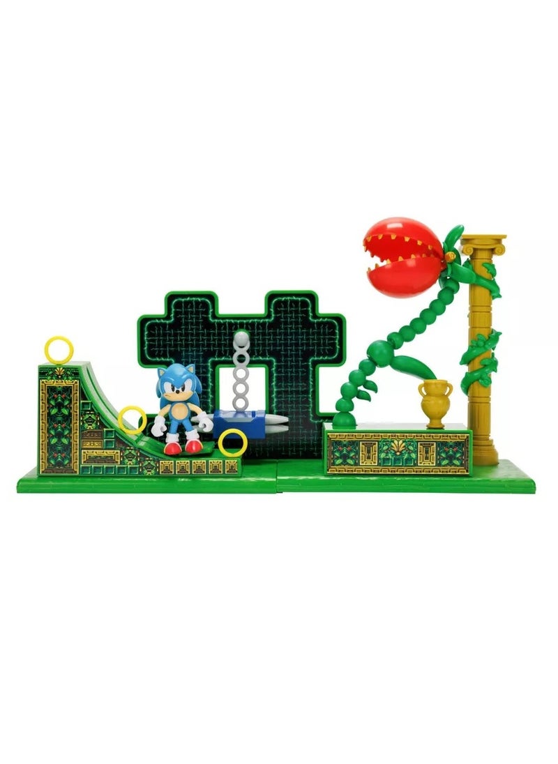 Jakks Sonic The Hedgehog 2.5 Inch Stardust Speedway Zone Playset  - Image 1