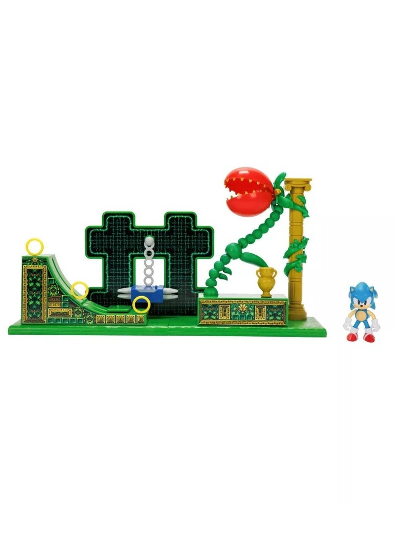 Jakks Sonic The Hedgehog 2.5 Inch Stardust Speedway Zone Playset  - Image 3