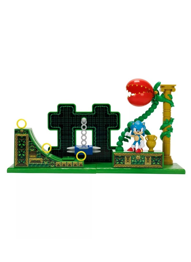 Jakks Sonic The Hedgehog 2.5 Inch Stardust Speedway Zone Playset  - Image 2