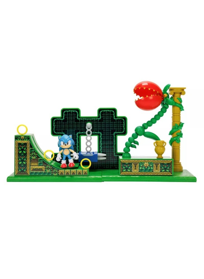 Jakks Sonic The Hedgehog 2.5 Inch Stardust Speedway Zone Playset  - Image 4