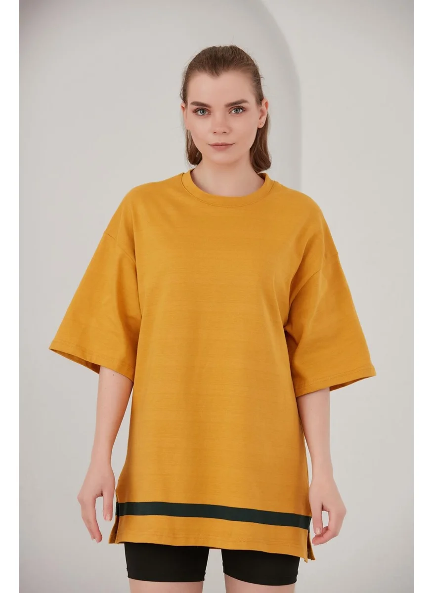 الكسندرجاردي Alexandergardı Cotton Oversize T-Shirt (B22-70400)