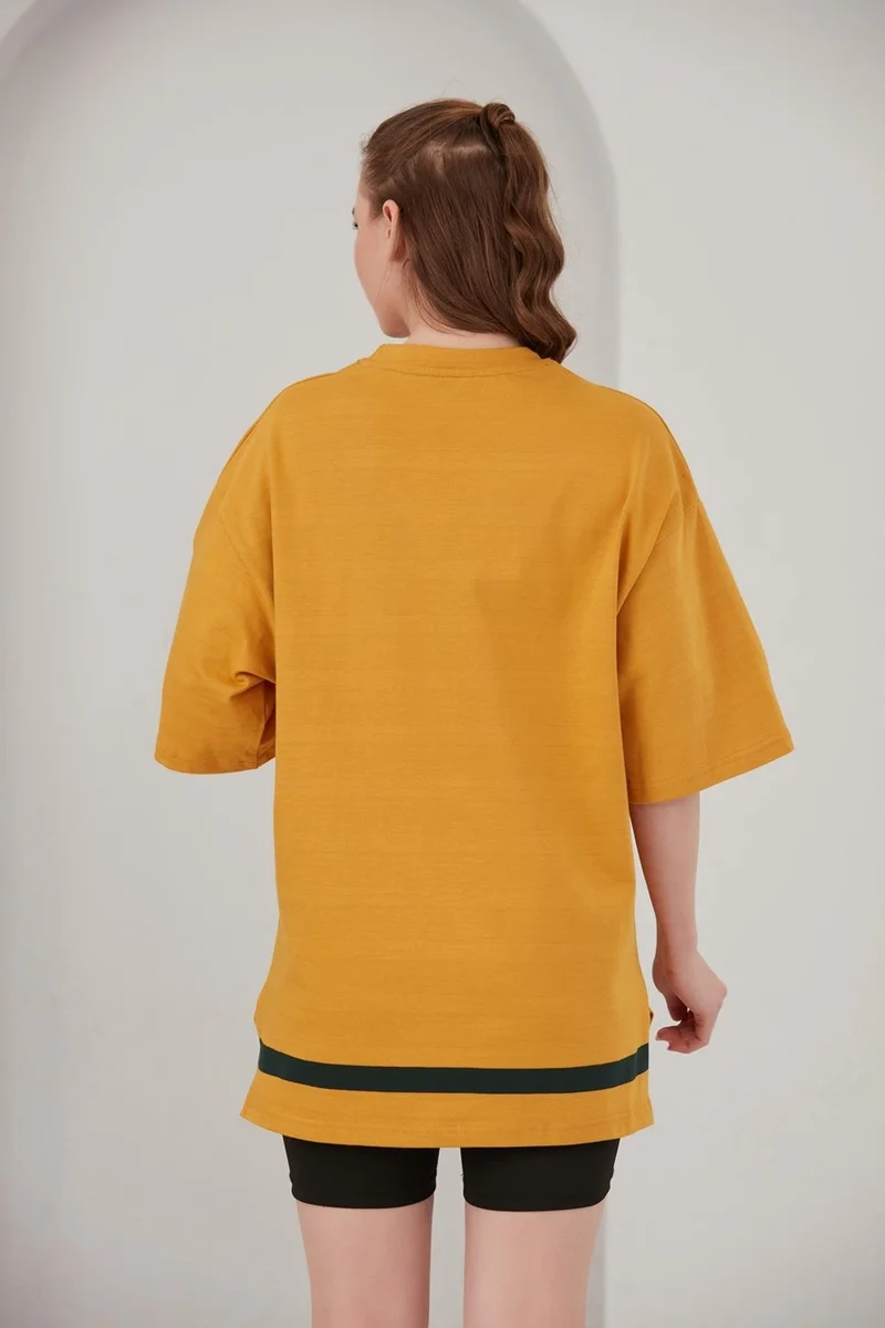 الكسندر جاردي Cotton Oversize T-Shirt (B22-70400)