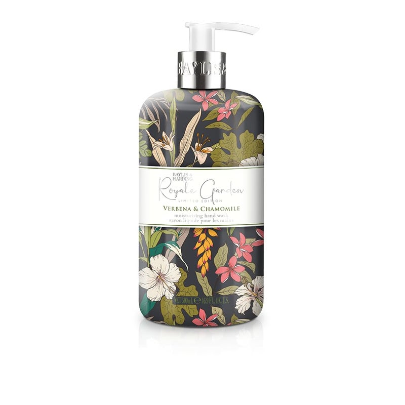 Baylis & Harding Baylis Harding Liquid Hand Soap Wash with Dispenser Royale Garden Verbena Chamomile 169oz500ml - Image 2