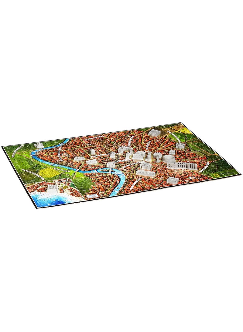 4D Cityscape National Geographic Ancient Rome Puzzle 850+Pieces - Image 3