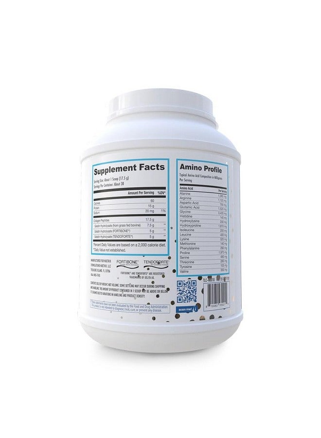 NuEthix Formulations NuEthix Formulations Nu-Youth + Collagen Protein, Collagen Peptides, May Help Support Bones and Joints Dietary Supplement, 30 Servings  - Image 2