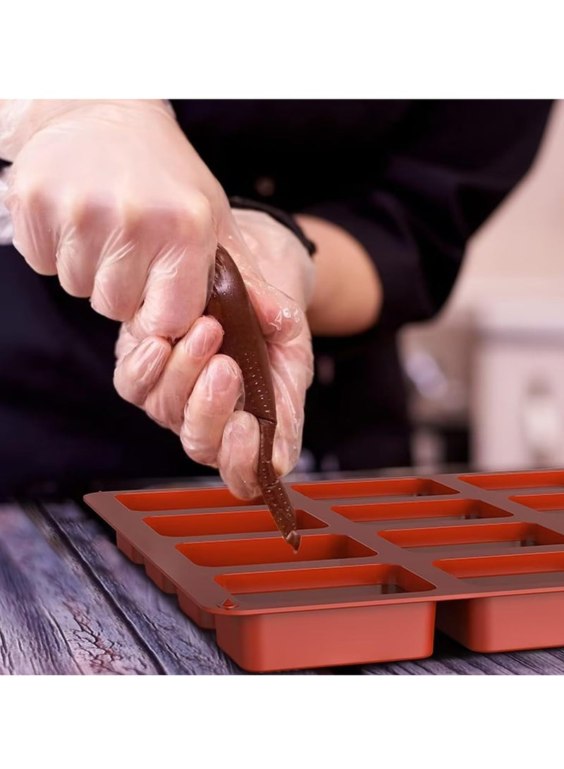 Oasisgalore Silicone 12 Square Soap Cake Aromatherapy DIY Mooncake Wax Sheet Baking Kit Rabbit Cookies - Image 4