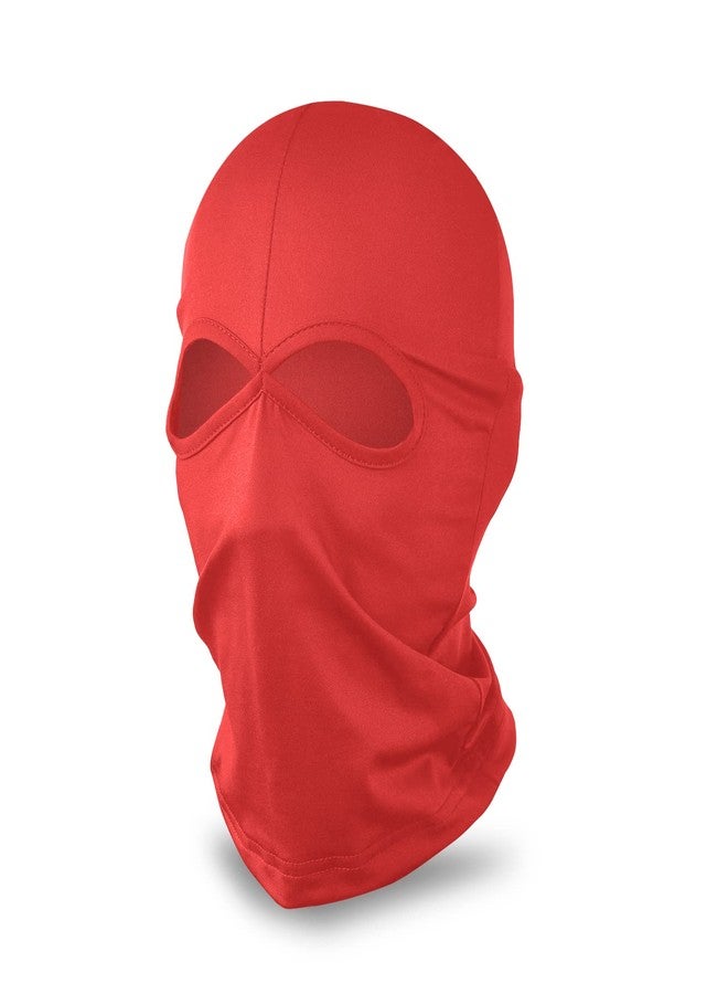 YESLIFE Red Ski Mask, Balaclava Face Mask for Men and Women, Boys and Girls – Cosplay Costume Accessory for Halloween Party - Image 1