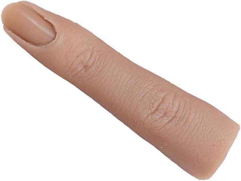 klarako Practice Fingers for Acrylic Nails  Flexible Soft Silicone Mannequin Hand Nail Art Trainer, Practice, Manicure Practice, Jewelry, Pink skin - Image 2