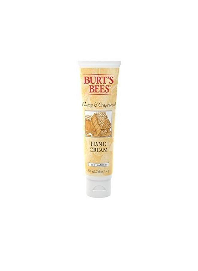 Burt's Bees Burts Hand Cream Hny/Grps Size 2.6Z Thoroughly Therapeutic Honey And Grapeseed Oil Hand Creme Pack Of 3 - Image 1