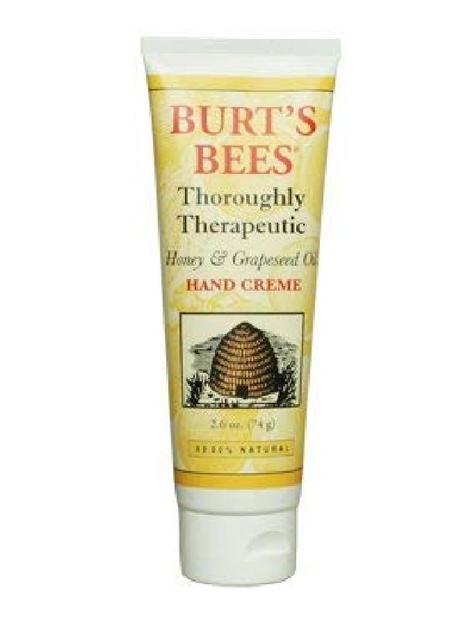 Burt's Bees Burts Hand Cream Hny/Grps Size 2.6Z Thoroughly Therapeutic Honey And Grapeseed Oil Hand Creme Pack Of 3 - Image 3