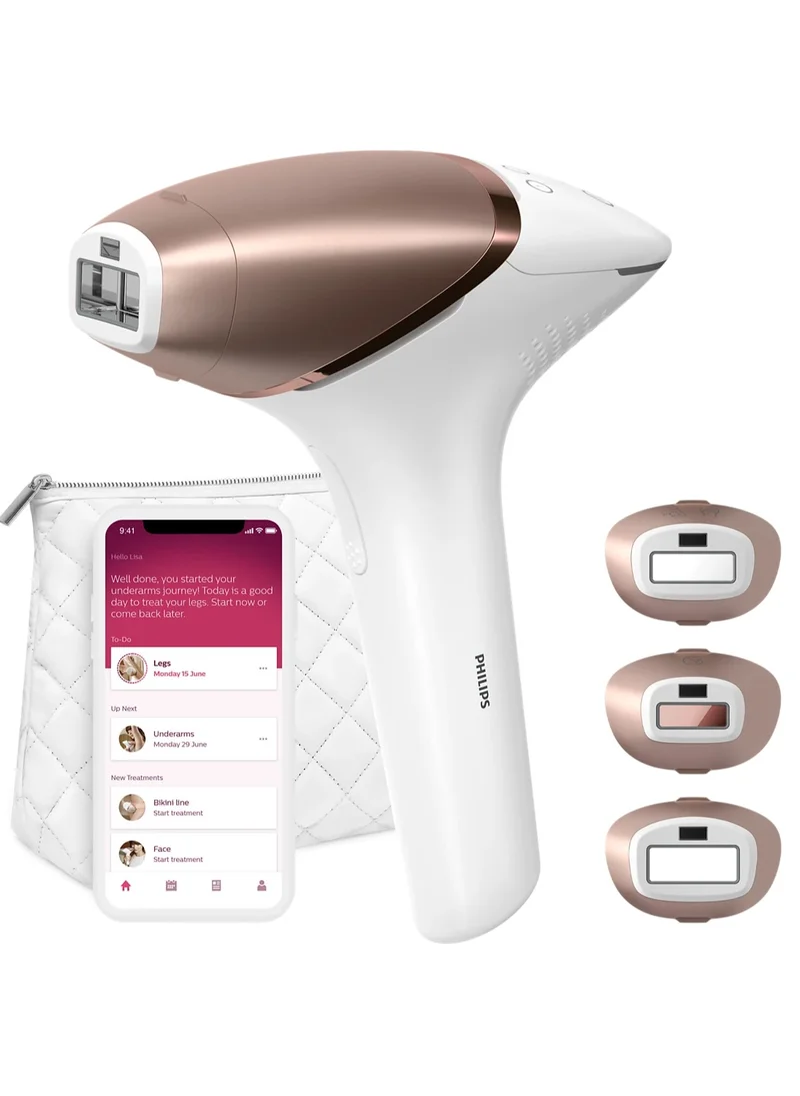 فيليبس Lumea IPL 9000 Series IPL Hair removal device with SenseIQ BRI955/60