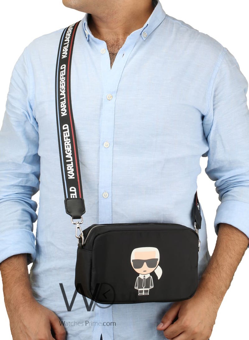 Karl Lagerfeld Black Karl Lagerfeld Handbag Crossbody Wash Bag - Image 2