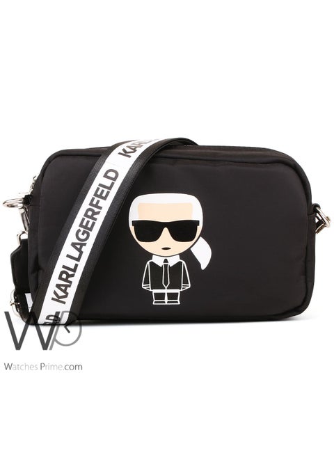 Black Karl Lagerfeld Handbag Crossbody Wash Bag