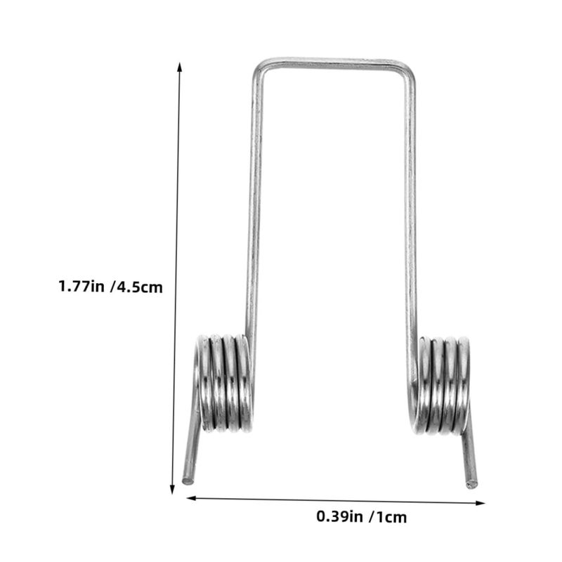 5 Pcs Torsional Spring Repair Kit For Trash Bins Sturdy Easy Installation Wire Spring - Image 3
