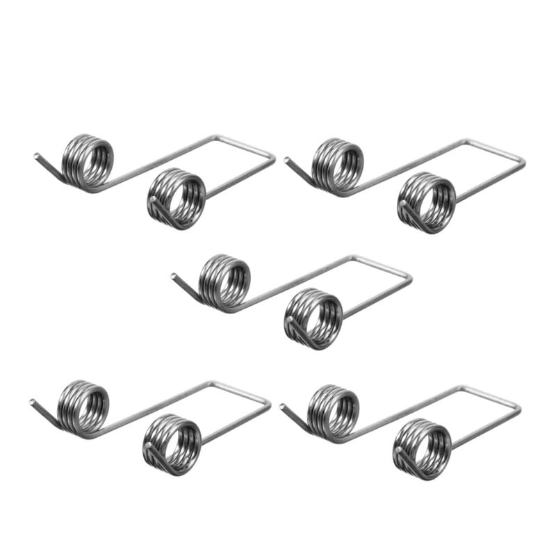 5 Pcs Torsional Spring Repair Kit For Trash Bins Sturdy Easy Installation Wire Spring - Image 2