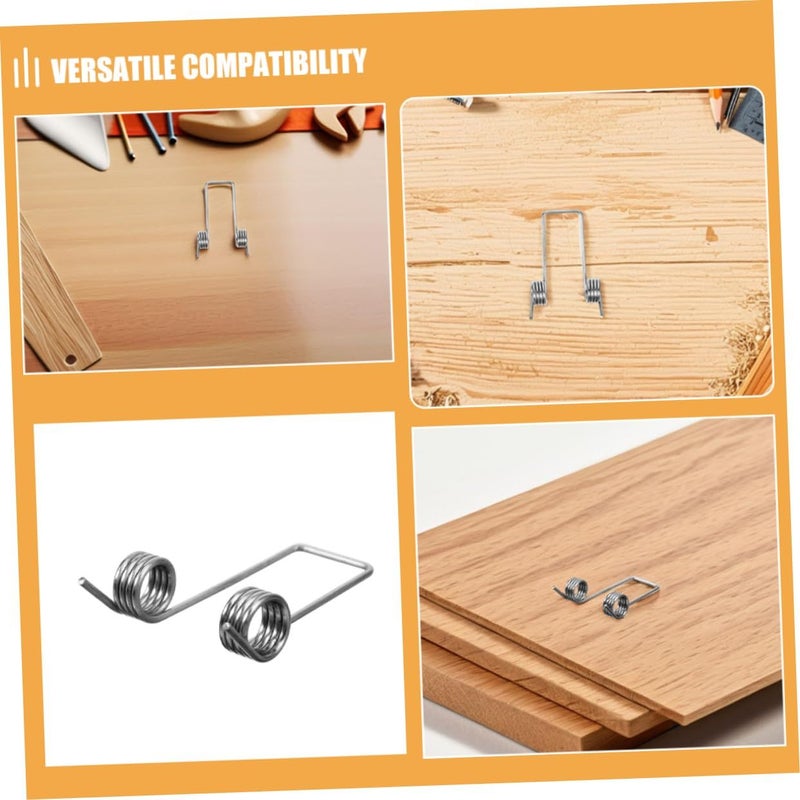 5 Pcs Torsional Spring Repair Kit For Trash Bins Sturdy Easy Installation Wire Spring - Image 4
