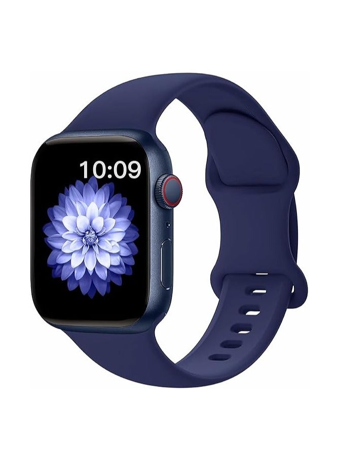 HablTech Sport Silicone Band Compatible with Apple Watch 38mm/40mm/41mm/42mm Classic Soft Replacement Strap Applicable to iWatch Series 11/10/9/8/7/6/5/4/SE/SE2/SE3 - Image 1