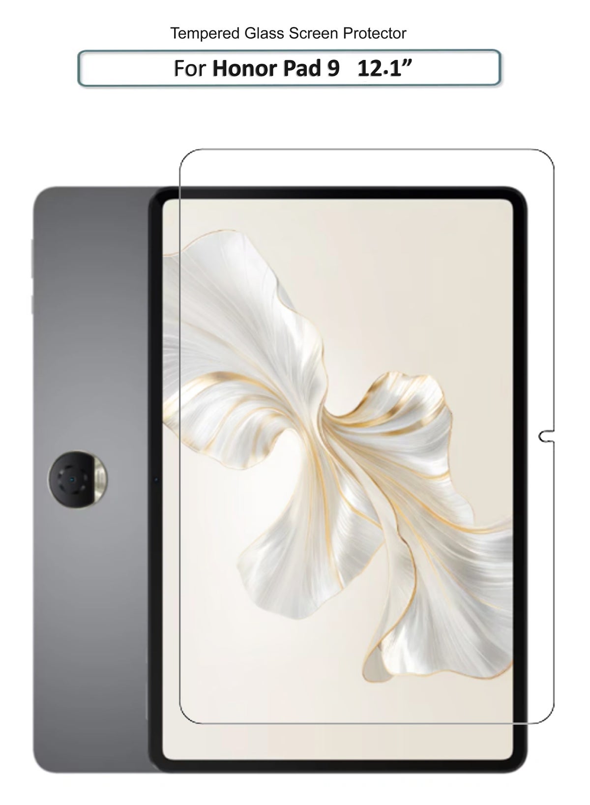 يونيفا Unipha Tempered Glass Screen Protector For Honor Pad 9 12.1 inch