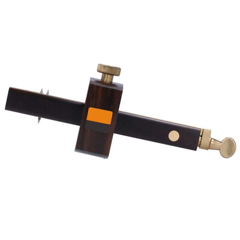 Marking Gauge British Ebony 8inch Screw Cutting Linear Scriber Woodworking Tools - Image 2