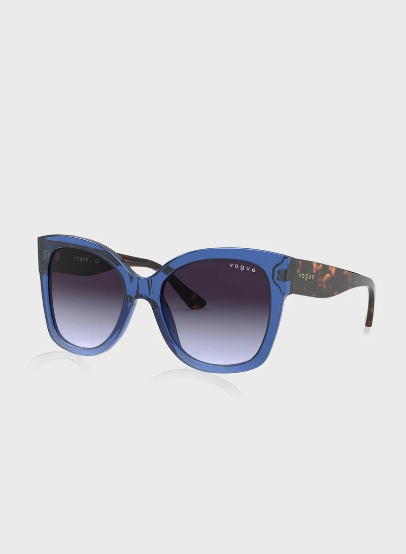 Vogue Eyewear 0Vo5338S Oversized Sunglasses