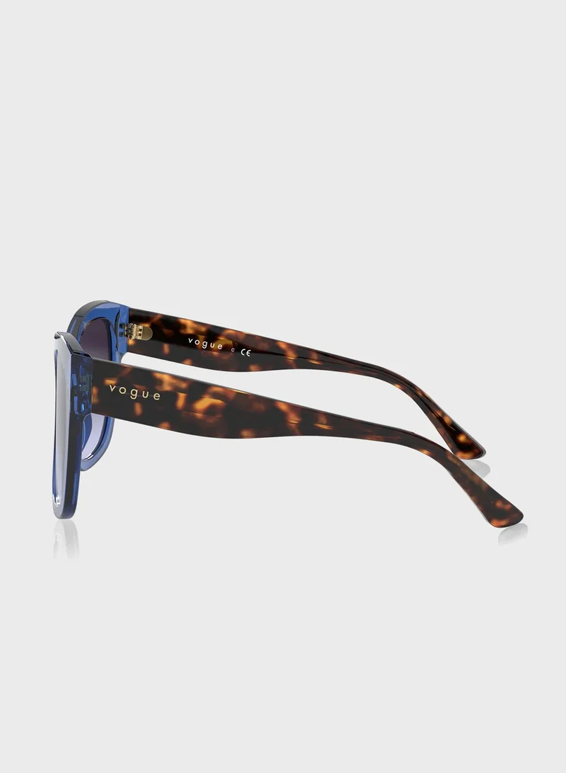 Vogue Eyewear 0Vo5338S Oversized Sunglasses