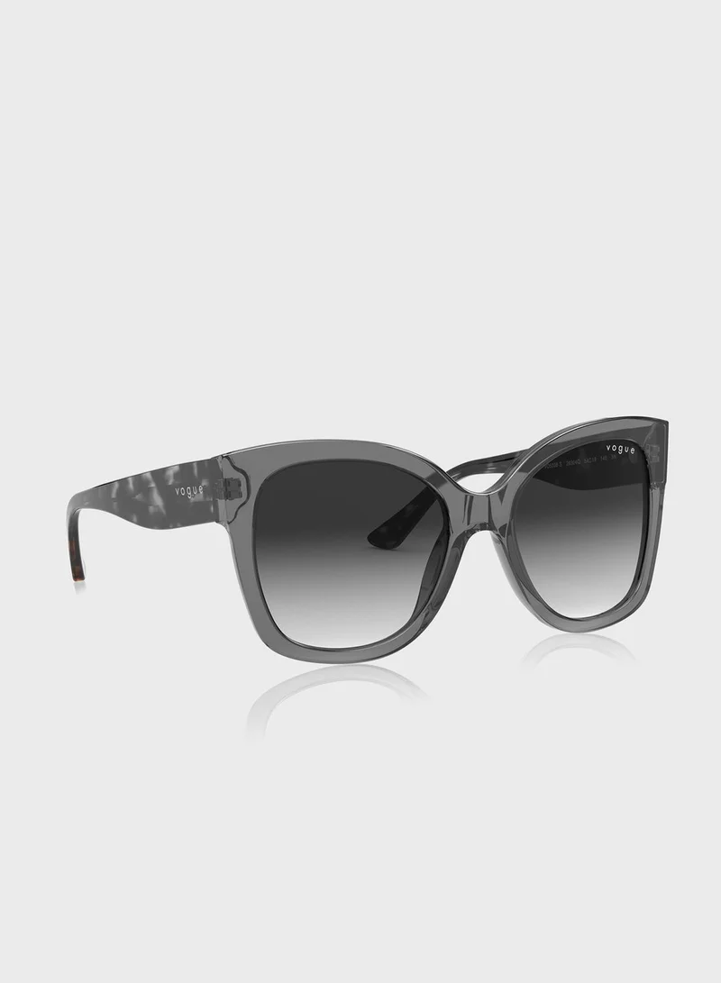 Vogue Eyewear 0Vo5338S Oversized Sunglasses