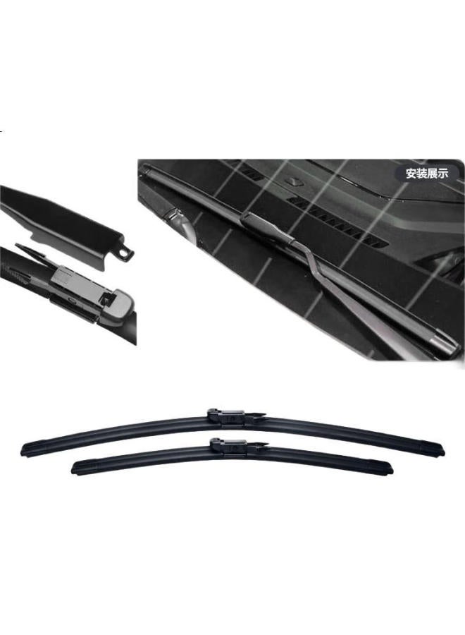Speed Paisu 20-25 Ford Explorer Wiper Blades Original Original Boneless Car Wiper Rubber Strip Silent 26+21 Wiper - Image 1