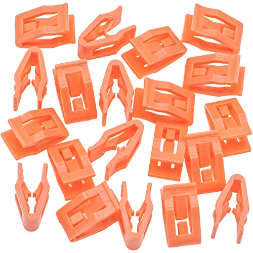 Rexka 20pcs Center Console Radio DVD Dash Panel Switch Bezel Clip Body Trim Retainer Compatible with Ford Mercury Edge Mustang Escape Expedition F-150 Jeep Dodge Challenger - Image 2