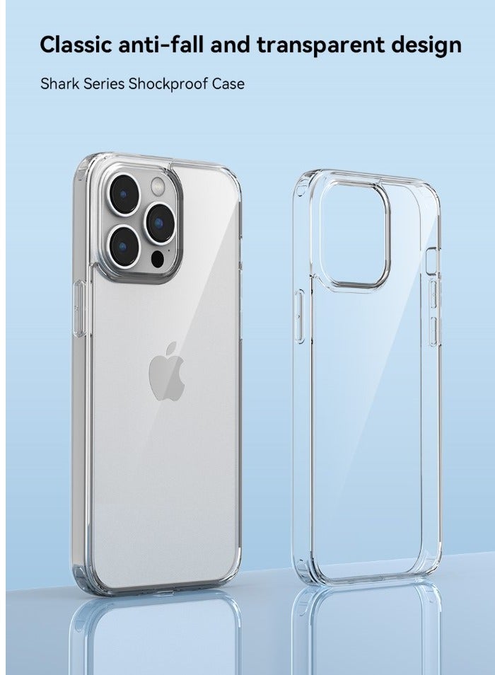 ديفيا جراب حماية ايفون 14برو مكس  شفاف من ديفيا ومضاد للاصفرار للغاية مصنوع من مواد ذات جودة الحمية ضد الخدوش والصدمات مع سهوله الوصول الى جميع المنافذ - Image 2