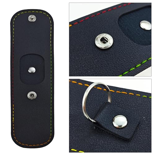 Capiant 2 PACK Small Nail Clippers Travel Case Leather (Empty Case), Professional Nail Clipper Case Leather, Travel Nail Clippers Storage Bag, Home & Travel Essentials, Manicure Kit Storage, black - Image 3