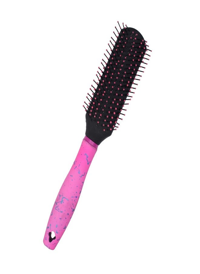 Fully Flat Hair Brush for Men and Women (Multicolor) - Image 1