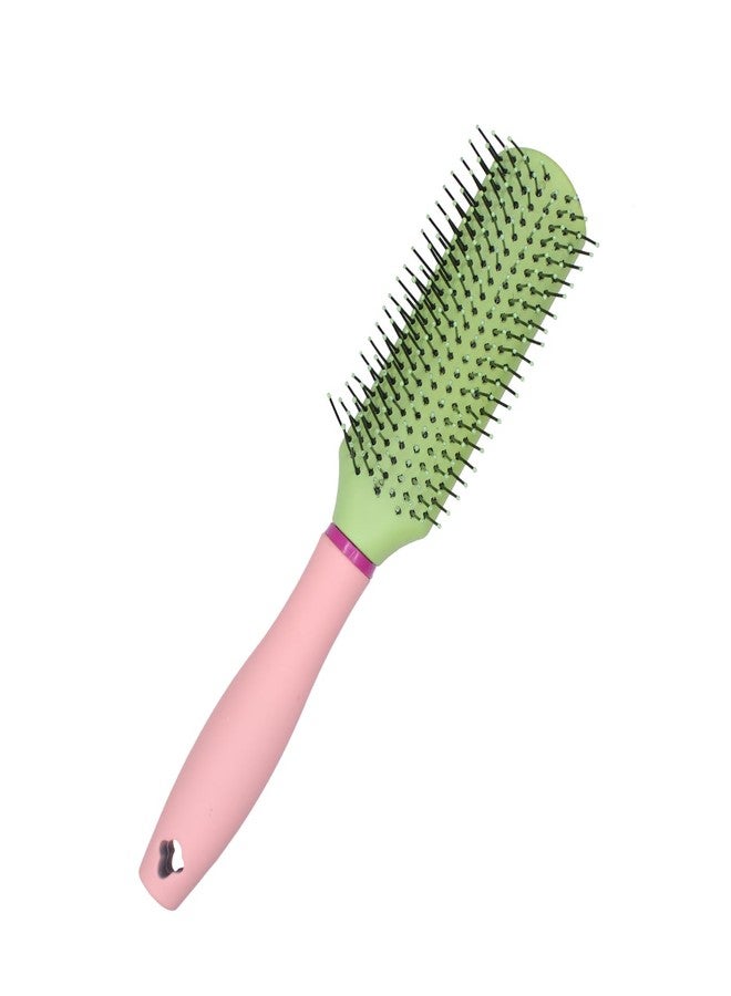 Fully Flat Hair Brush for Men and Women (Multicolor) - Image 4