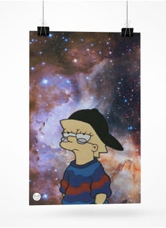 Poster printed by Lisa Simpson