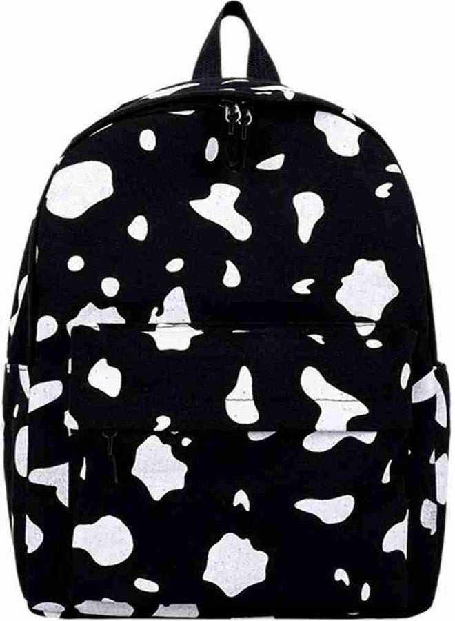 Alison 25L Latest And Trendy Stylish Waterproof College/Casual/School Bag/Backpack For Kids, Boys, Girls, Men And Women | Best Bags For Everyday Use (Black&white)