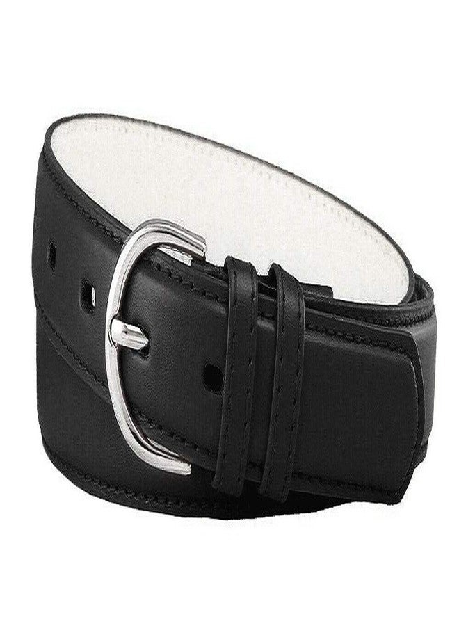 Belts.com 188 Women's Belts Ladies Fashion Skinny Soft Dress Casual Leather Belt 1-1/8" (30mm) wide (Black, L) - Image 1