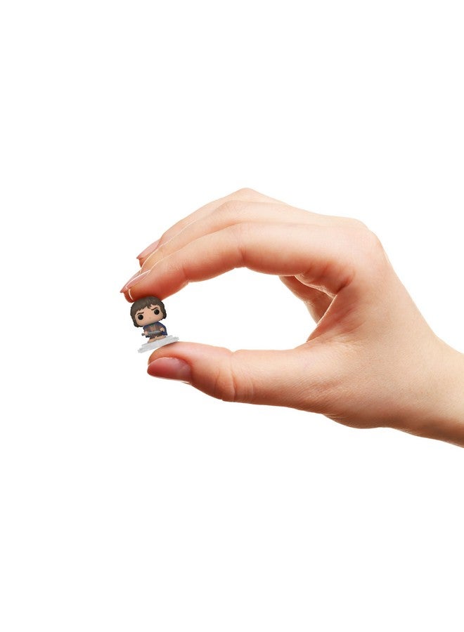 Funko Bitty POP! Lord of The Rings - Frodo, 4-Pack and A Surprise Mystery Mini Figure - 0.9 Inch (2.2 Cm) - Lord of The Rings Collectable - Stackable Display Shelf Included - Gift Idea - Image 2