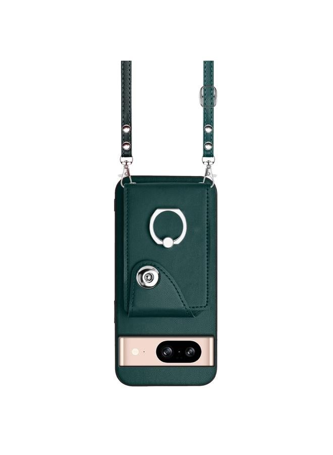 Zaboon Case For Google Pixel 8 Organ Card Bag Ring Holder Phone Case with Long Lanyard - Image 2