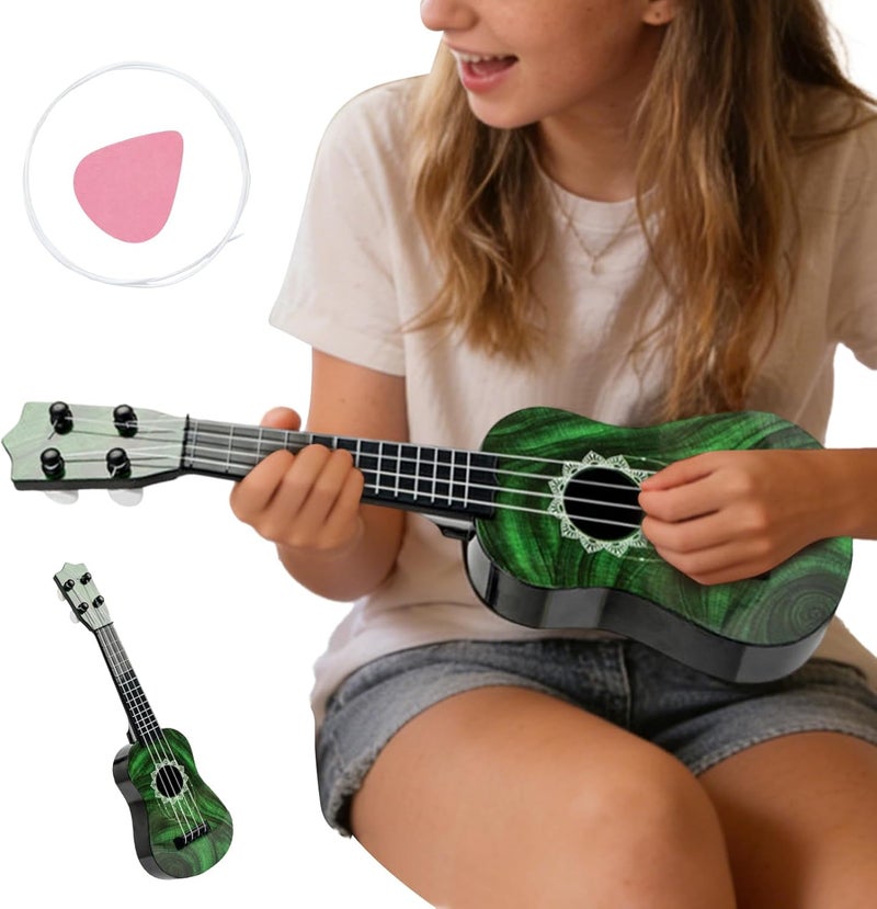 Kinderukulele for Girls - Plucked Stringed Instrument - 17 Inch Musical Instrument, For Kindergarten Students Classroom School Childcare Boys Girls Home Playroom Gatherings Party Band Stu - Image 4